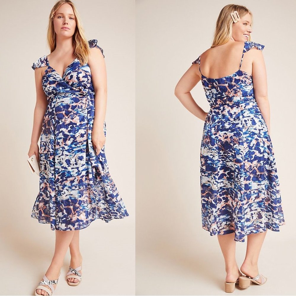 NEW Anthropologie Kapari Wrap Dress